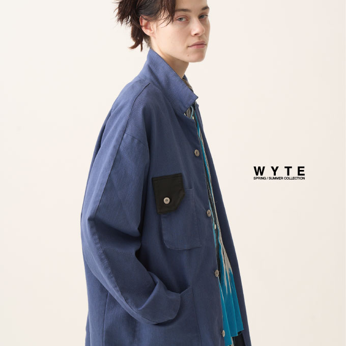 ROSIER インブリード フルジップジャンパー 紺 ノーカラージャケット M ROSIER インブリード フルジップジャンパー 紺 ノーカラージャケット M